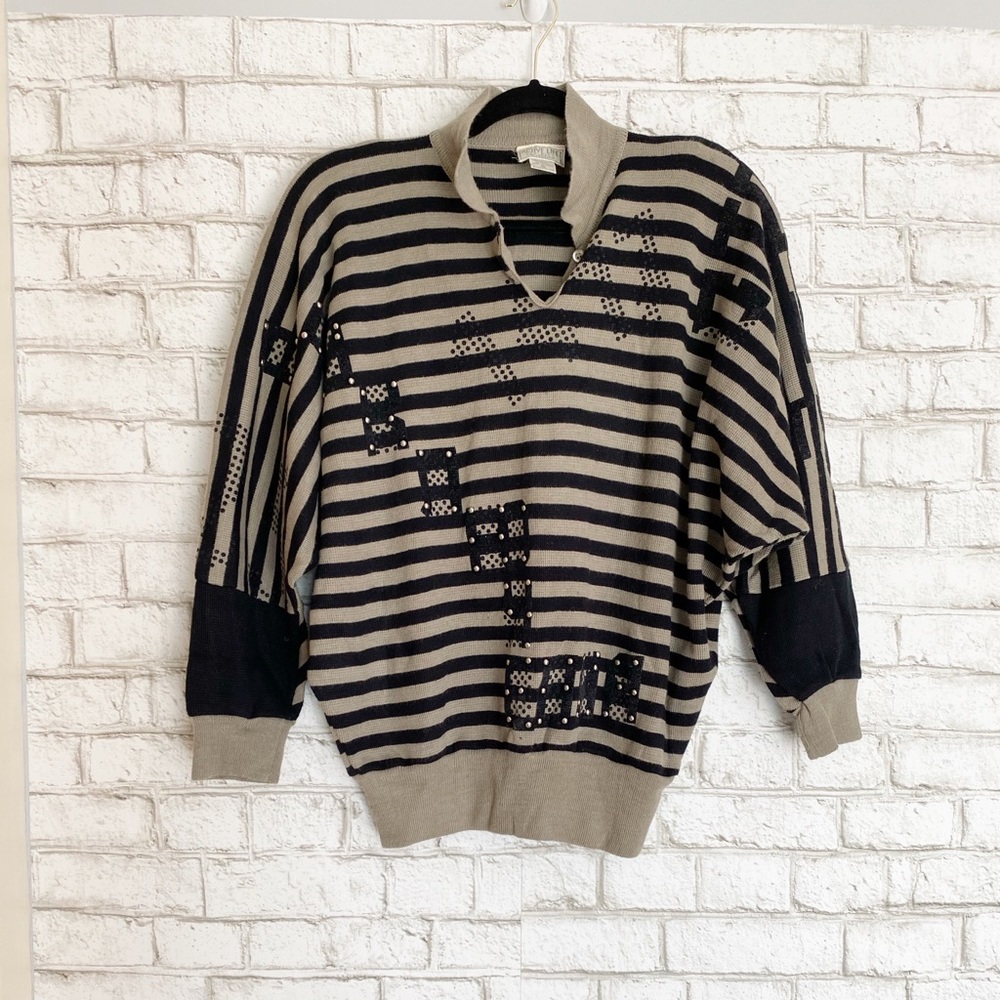 Vintage Active Life Dolman Sleeve Sweater Small